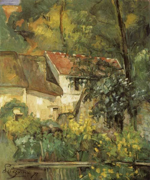 Paul Cezanne The House of Pere Lacroix in Auvers oil painting image